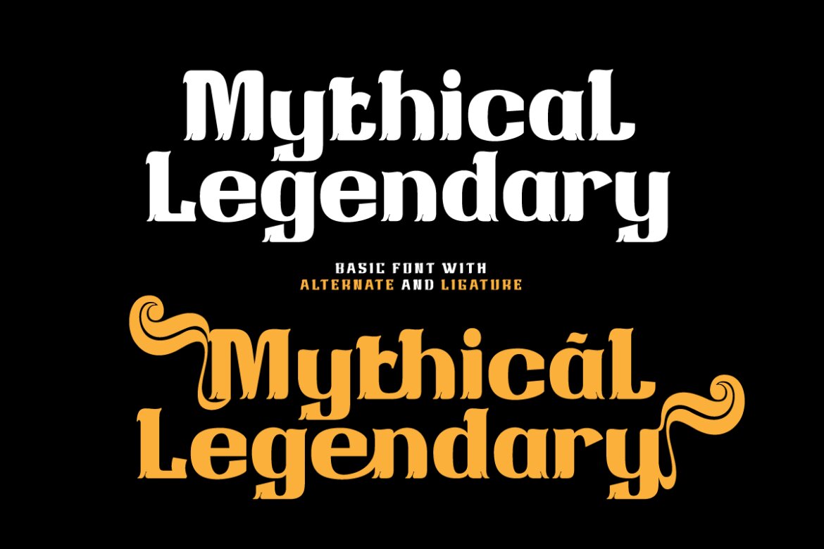 Saikend | Free Display Font - view 3