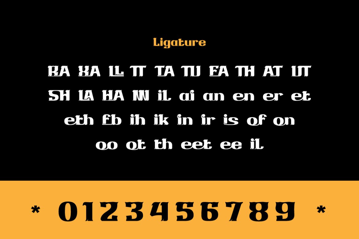 Saikend | Free Display Font - view 12