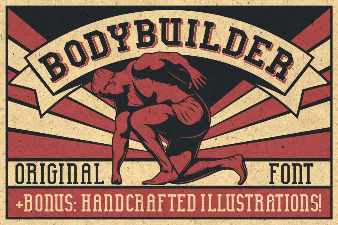 Bodybuilder - view 3