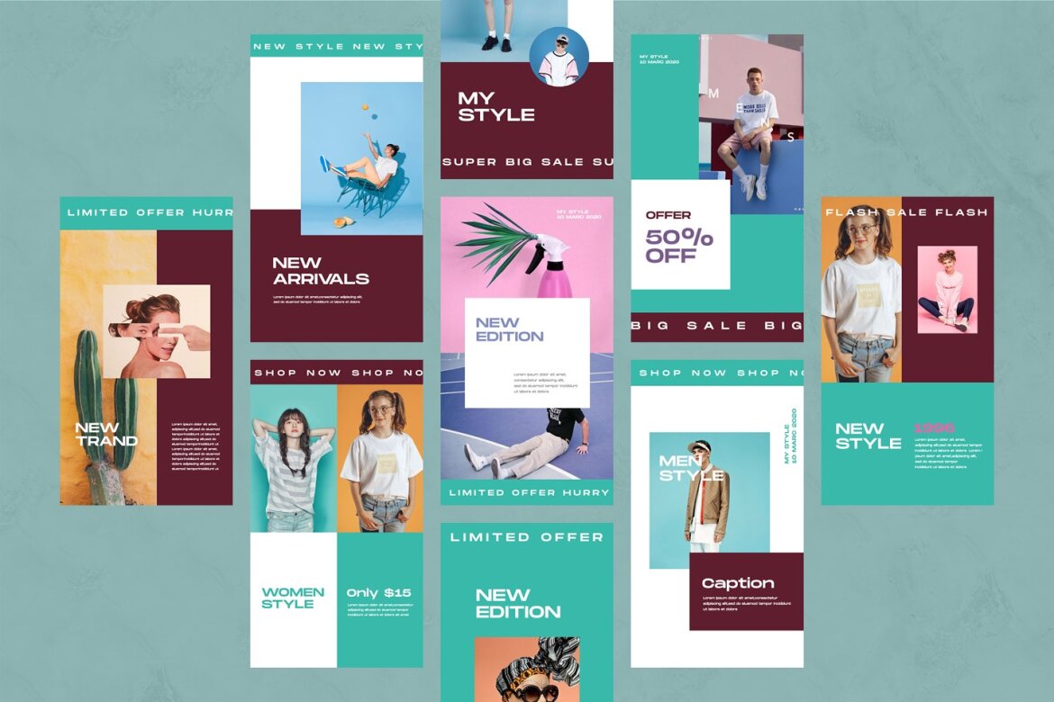 Hutom - Free Instagram Story Template - view 3