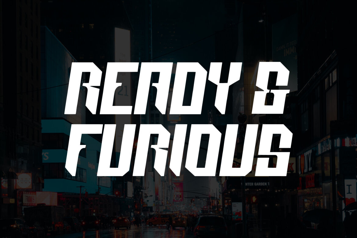 Race Timo Sport FREE Font alternate