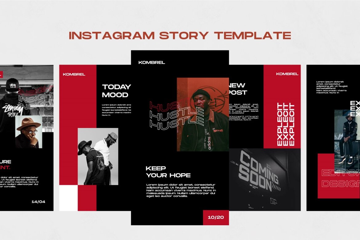 Kombrel - Free Instagram Story Template - view 6