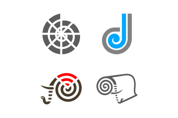 G Spiral elephant paper - view 1