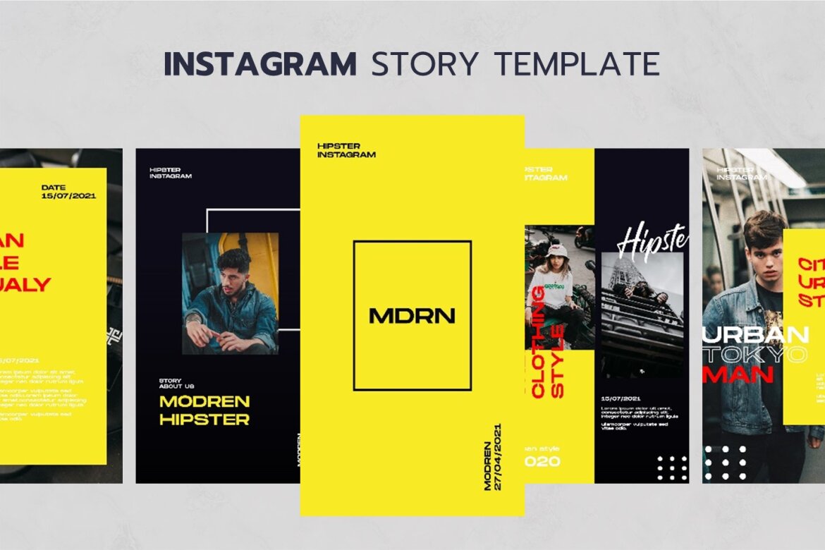 Modern - Free Instagram Story Template - view 2