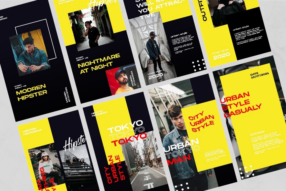 Modern - Free Instagram Story Template - view 6