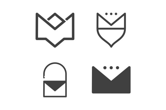 envelope padlock M - view 1