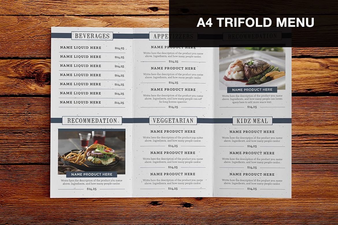 Classy Food Menu 5 - view 5