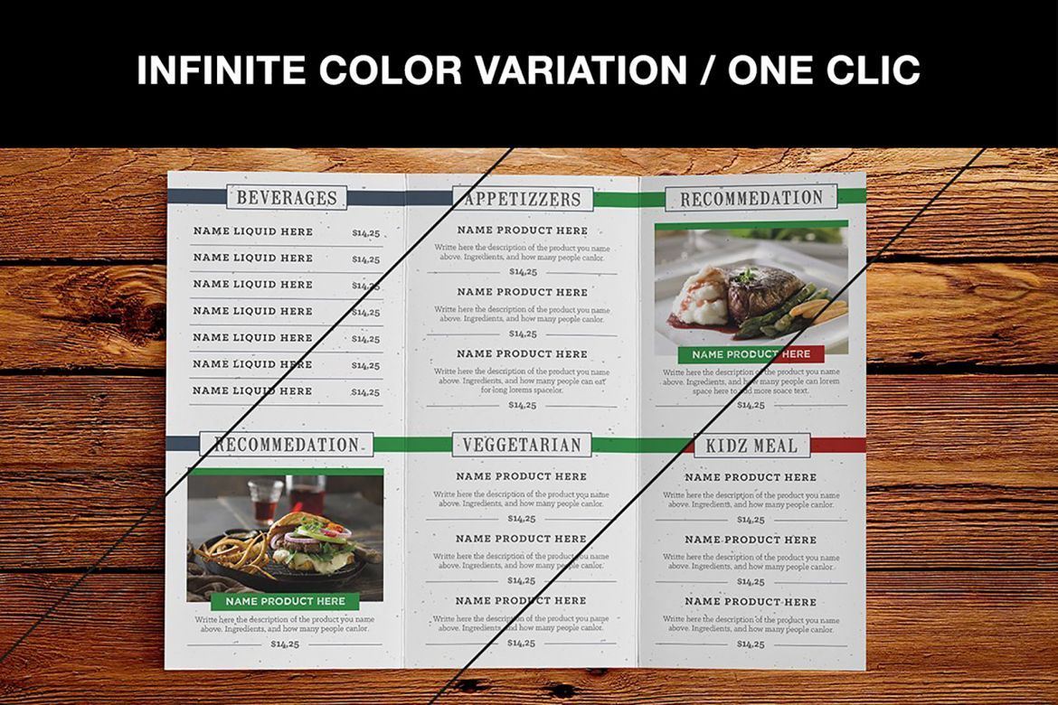 Classy Food Menu 5 - view 6