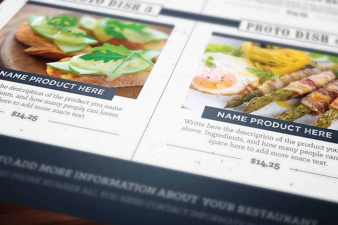 Classy Food Menu 5 - view 12