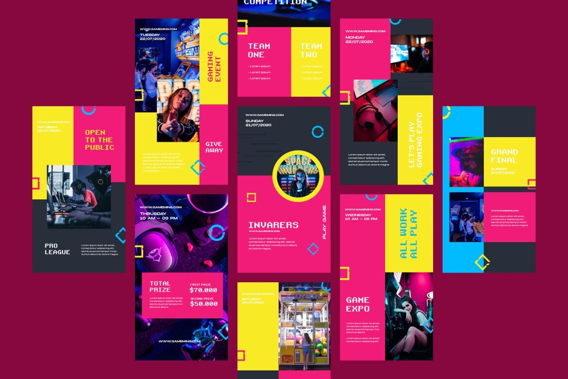 Razor - FREE Instagram Templates - view 3