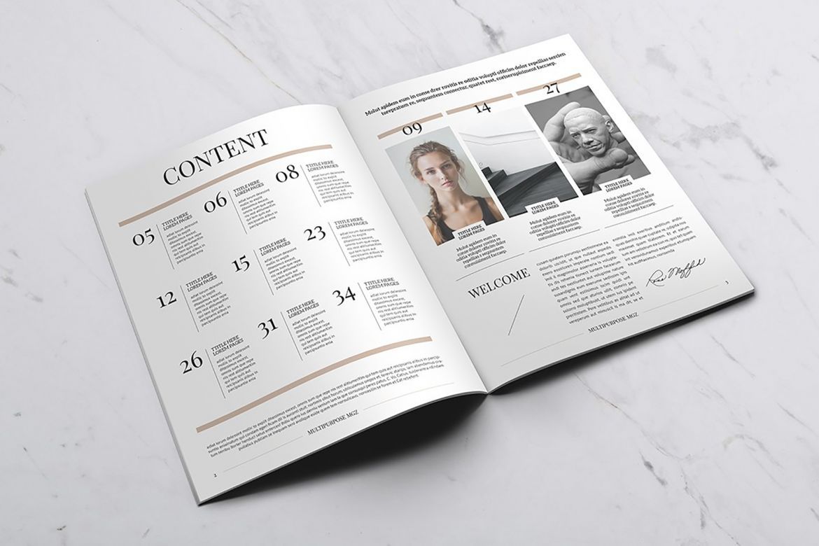 Multipurpose Indesign Template 6 - view 3