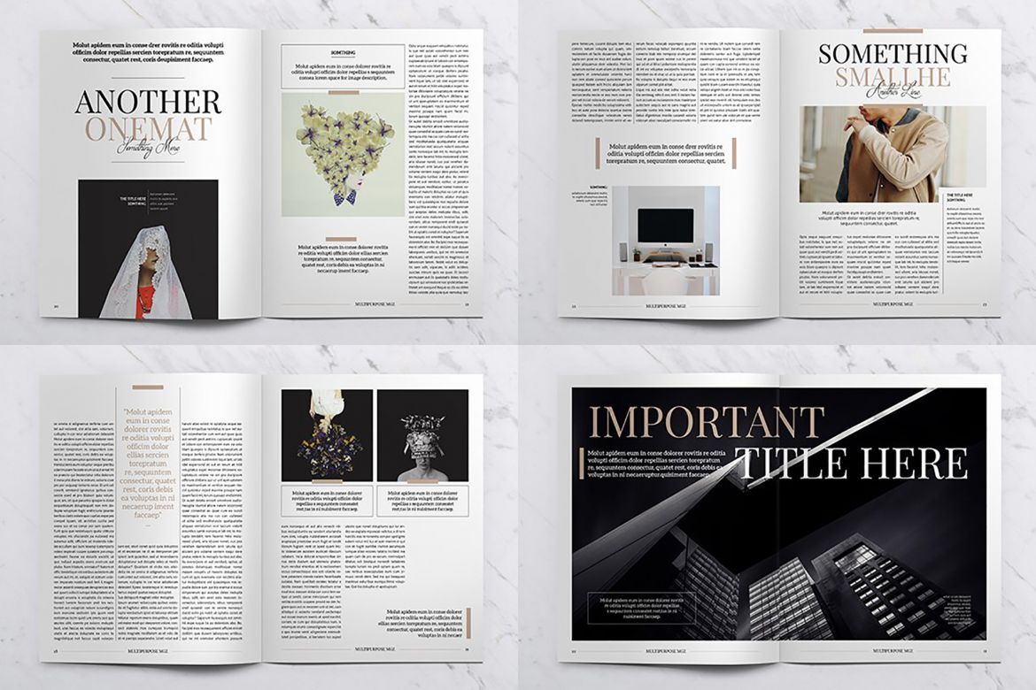 Multipurpose Indesign Template 6 - view 6