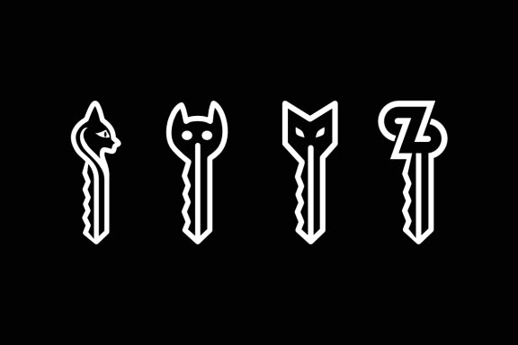 Key-Z key-fox key-cat