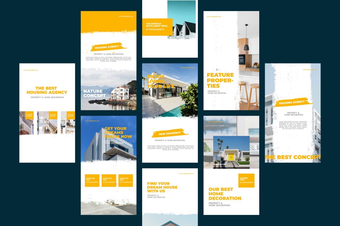 Real Estate - Free Instagram Story Template - view 3