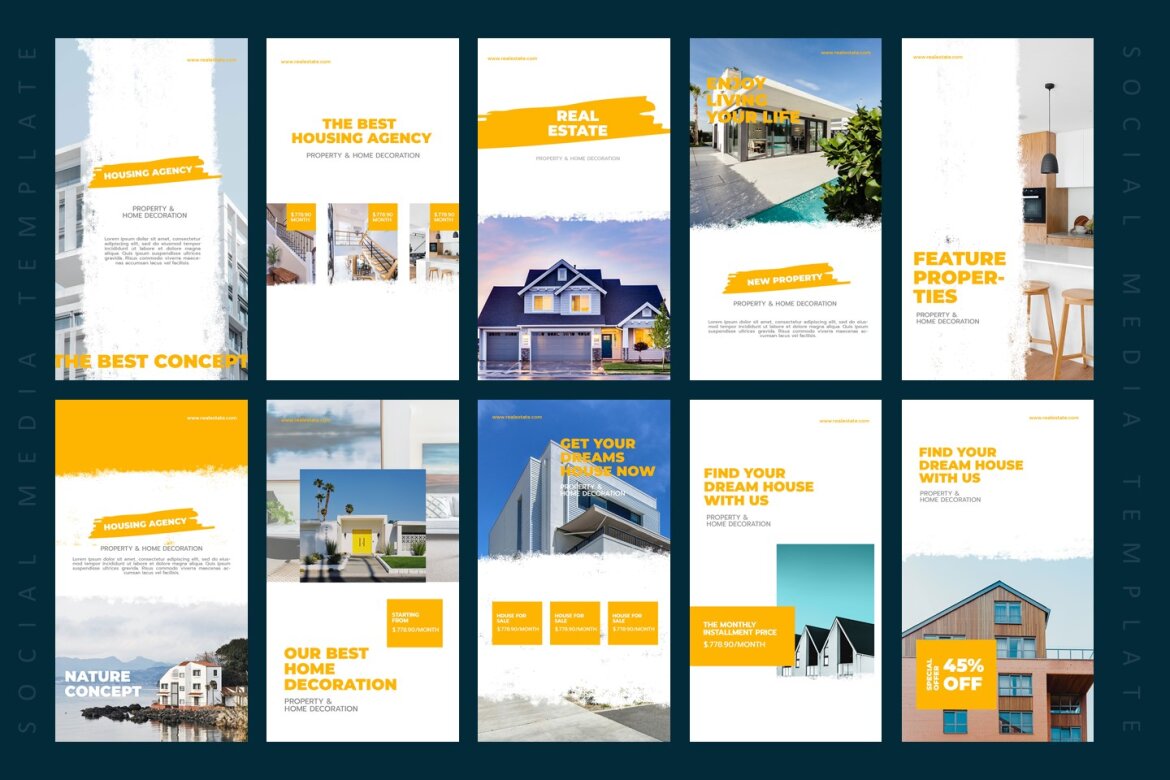 Real Estate - Free Instagram Story Template - view 2