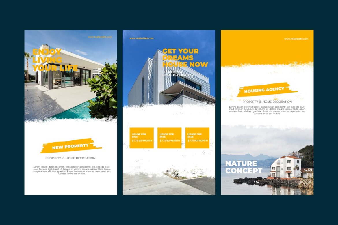 Real Estate - Free Instagram Story Template - view 5