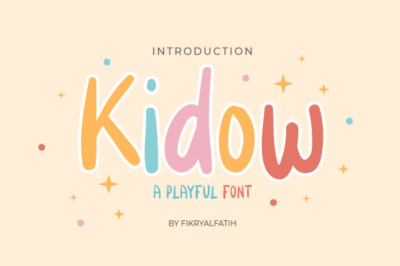 Kidow Free Font