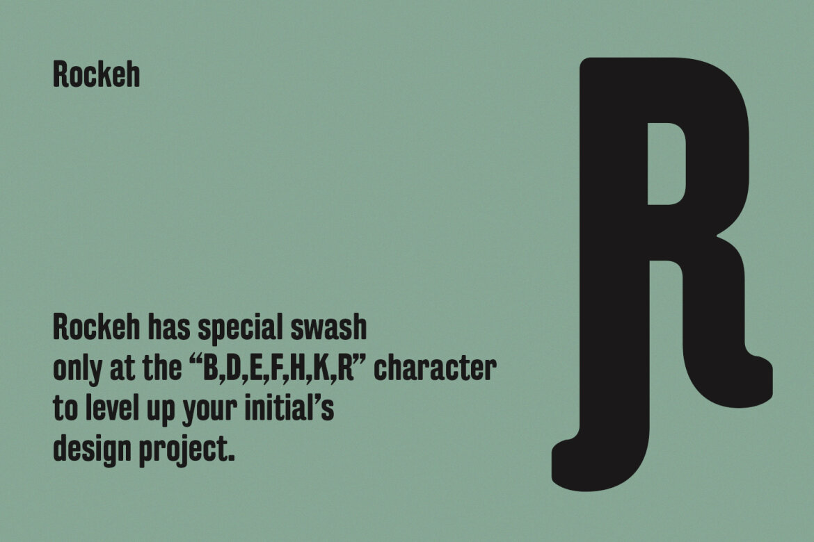 Rockeh New Decorative FREE Font alternate