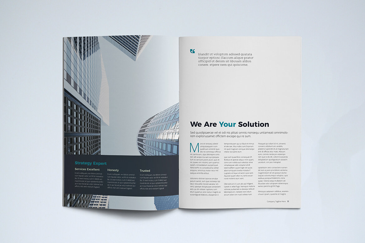 Company Profile FREE Template - view 11