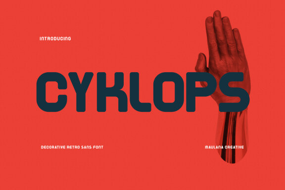 Cyklops FREE Retro Sans Font