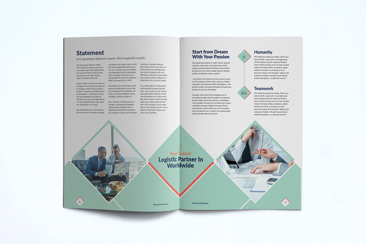 Company Profile FREE Template - view 6