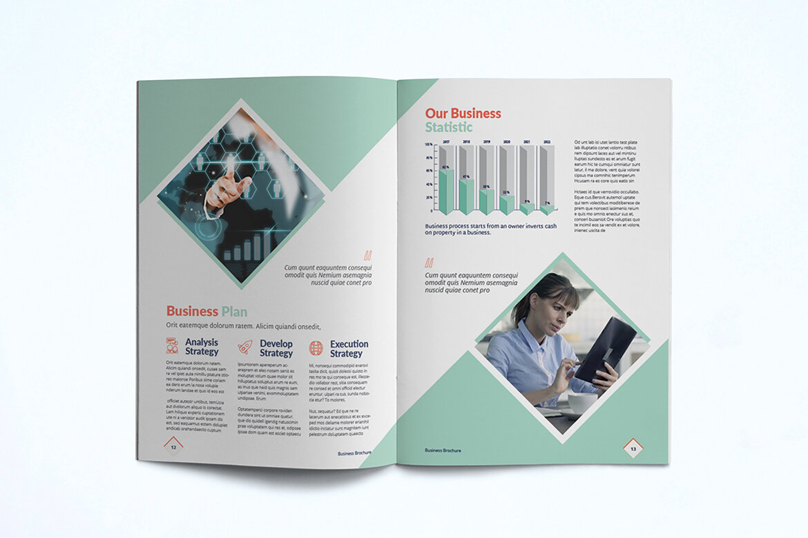 Company Profile FREE Template alternate