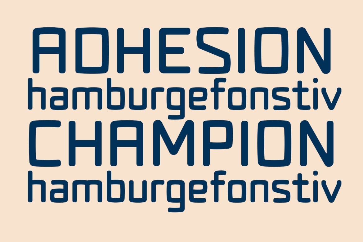 Nathos Squareish FREE Font - view 3