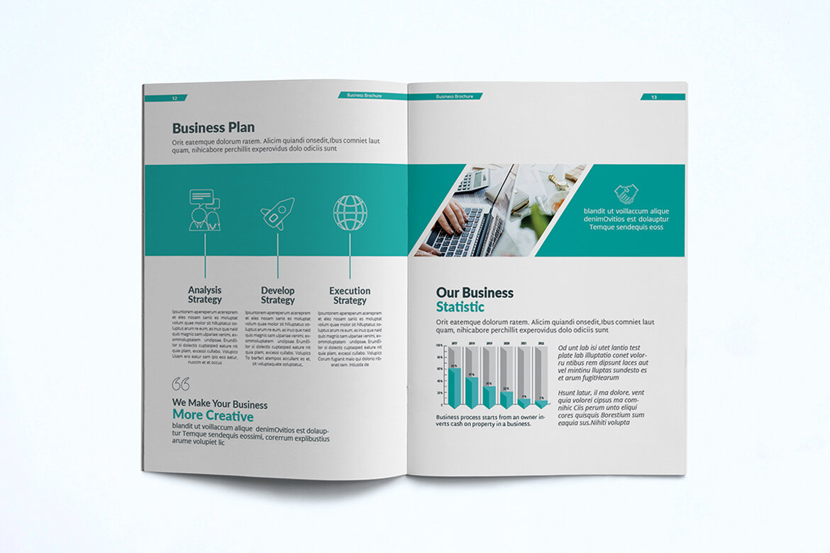 Company Profile FREE Template - view 9