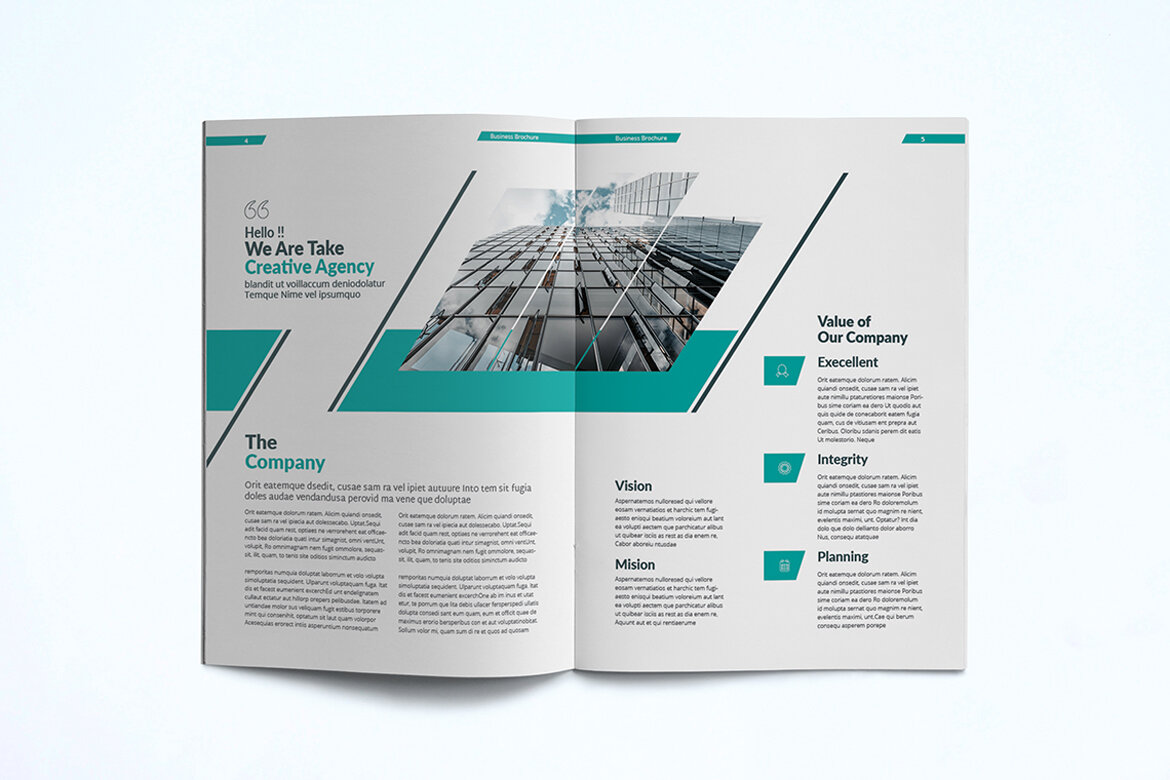 Company Profile FREE Template - view 5