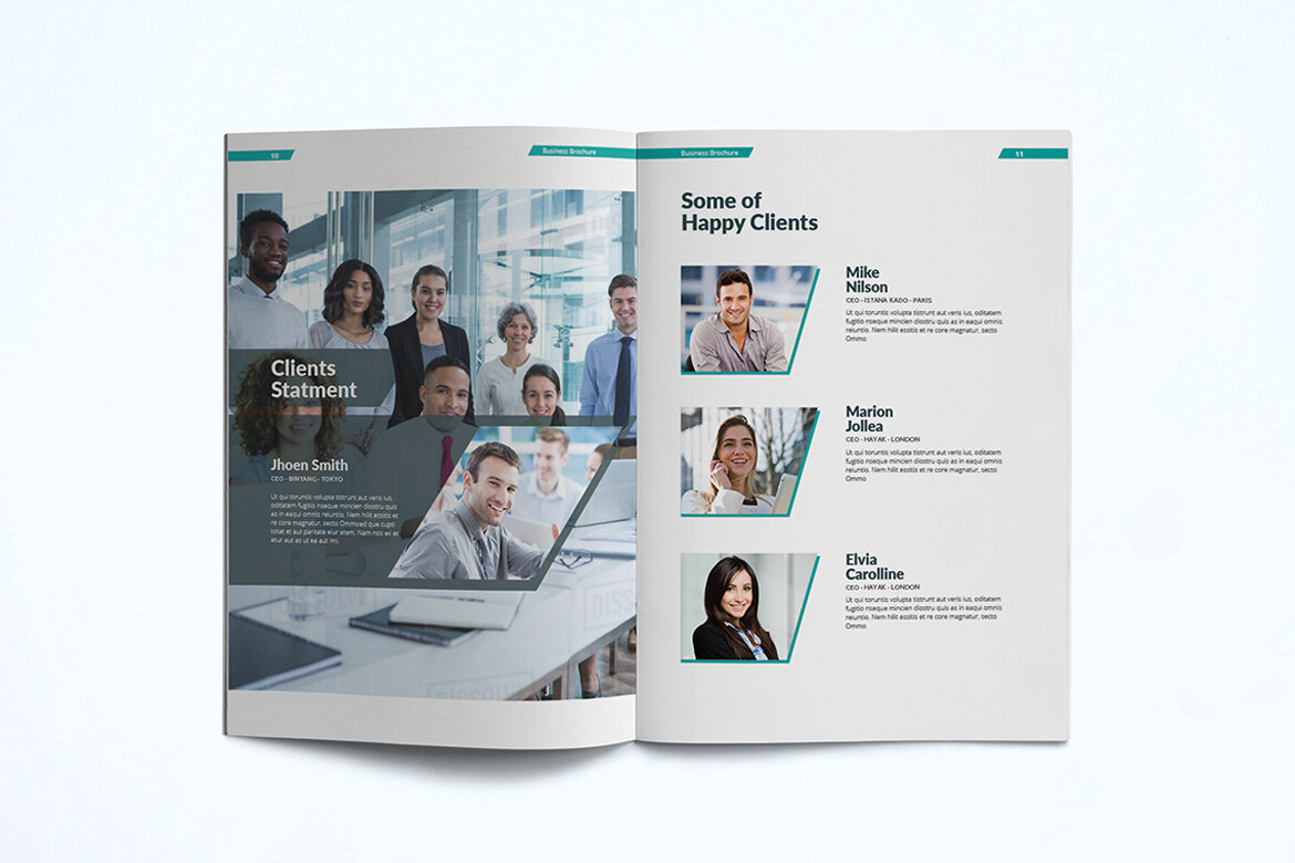 Company Profile FREE Template - view 8