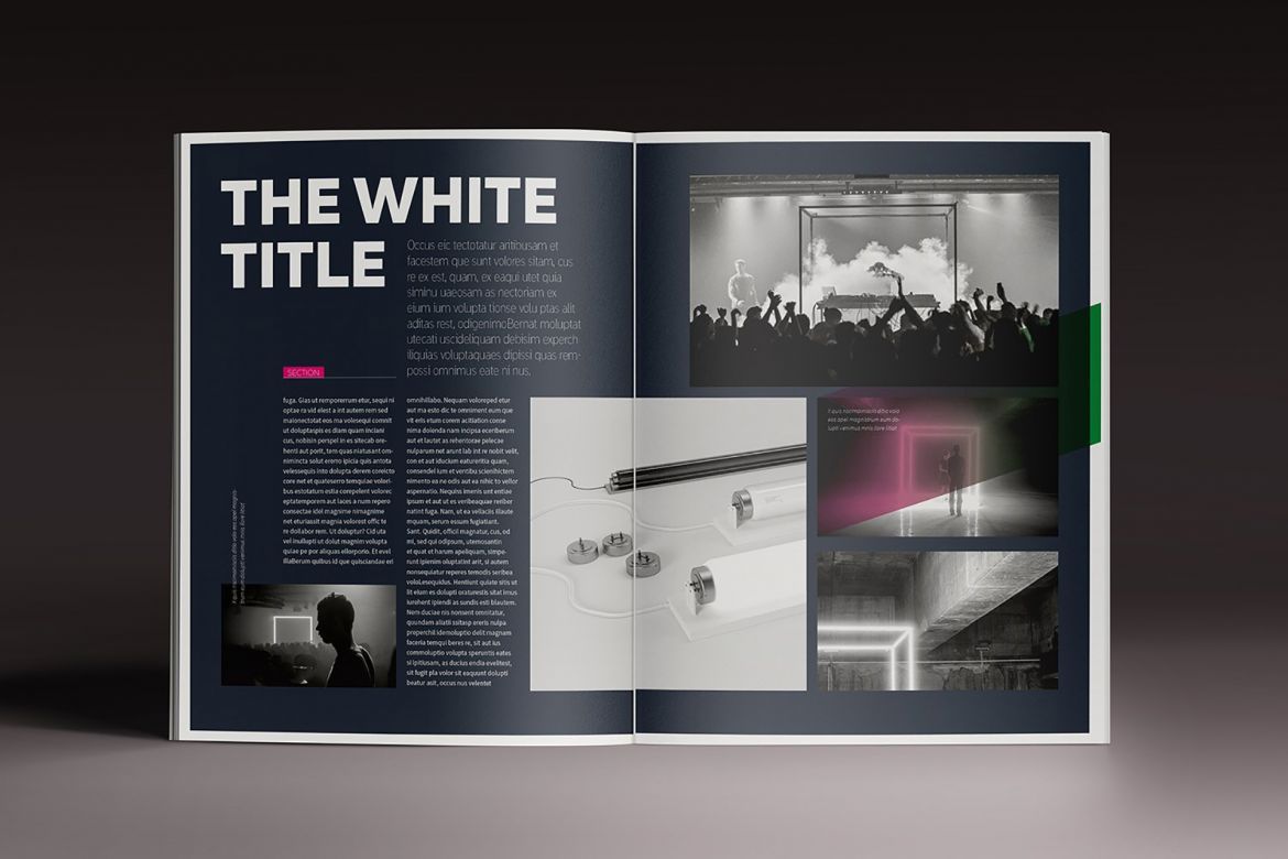 Gradient Indesign Template - view 14