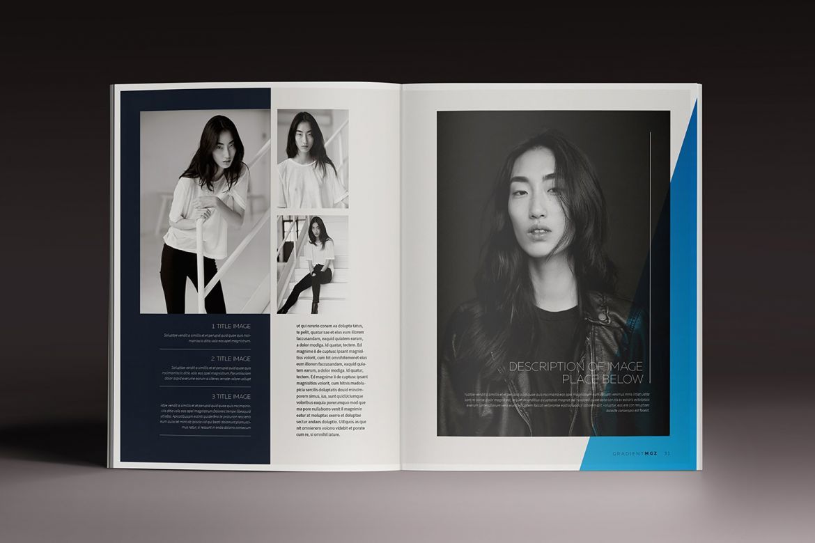 Gradient Indesign Template - view 16