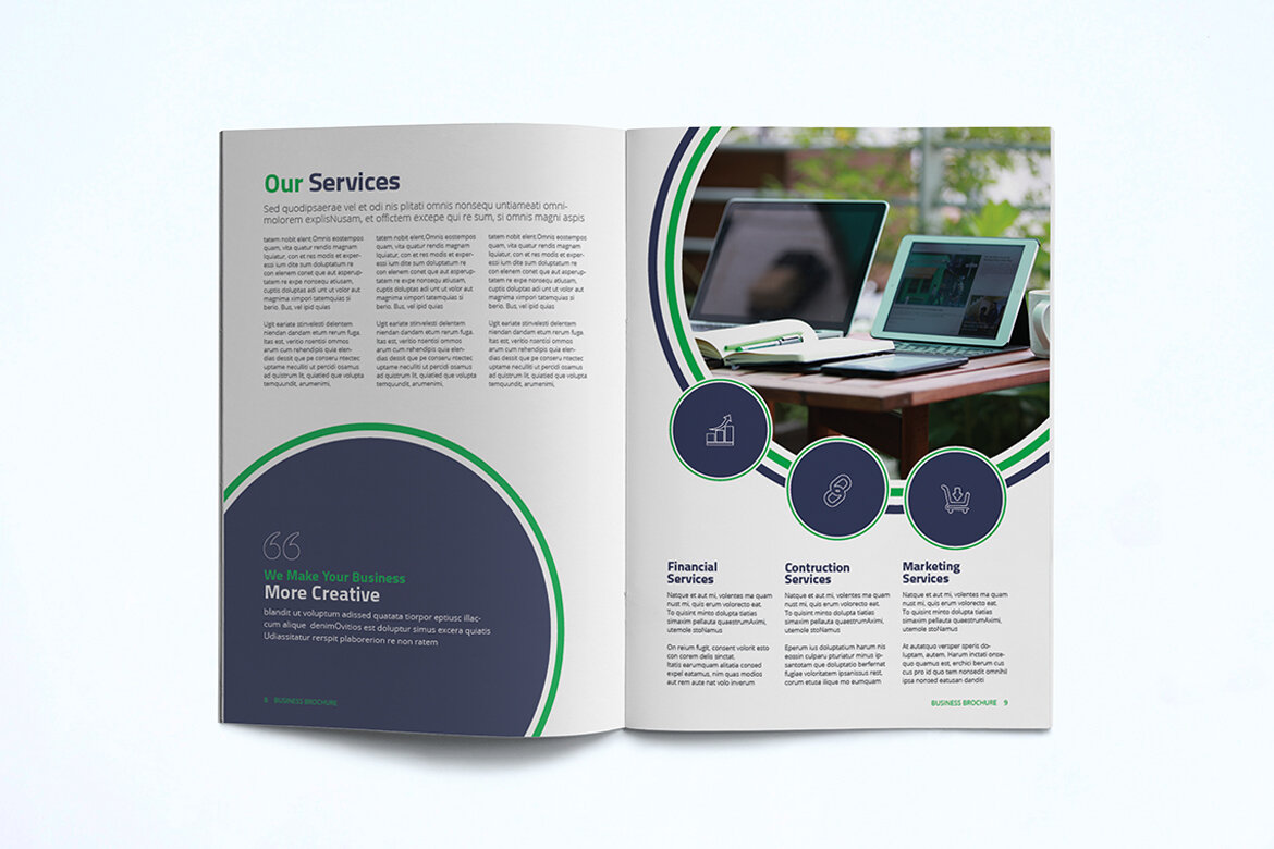 Company Profile FREE Template - view 7