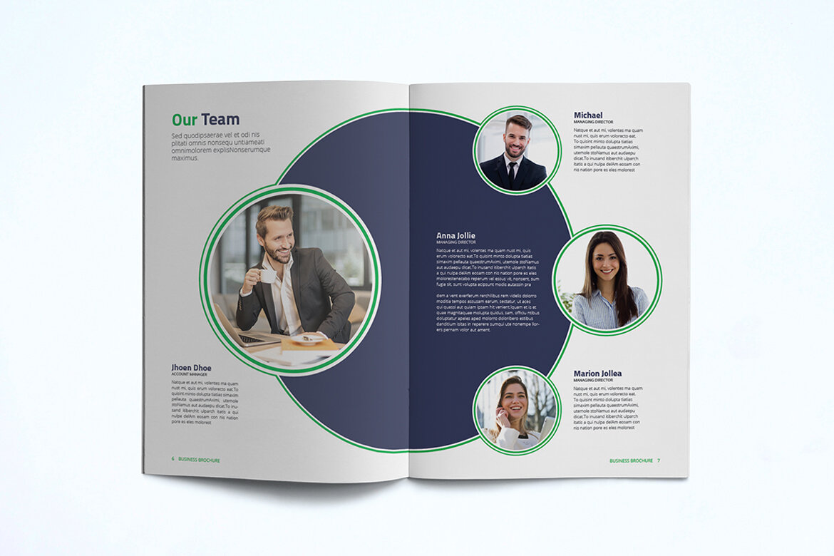 Company Profile FREE Template - view 6