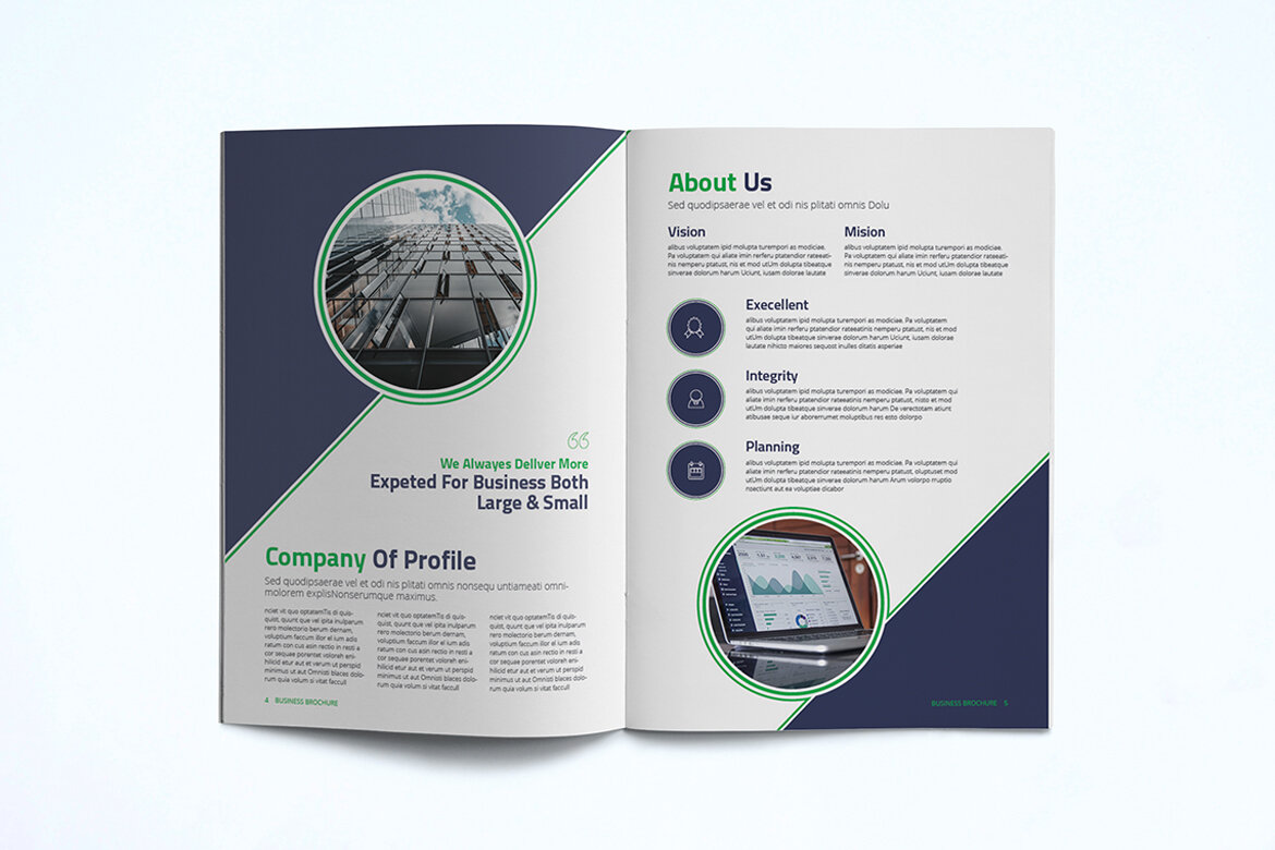 Company Profile FREE Template - view 5