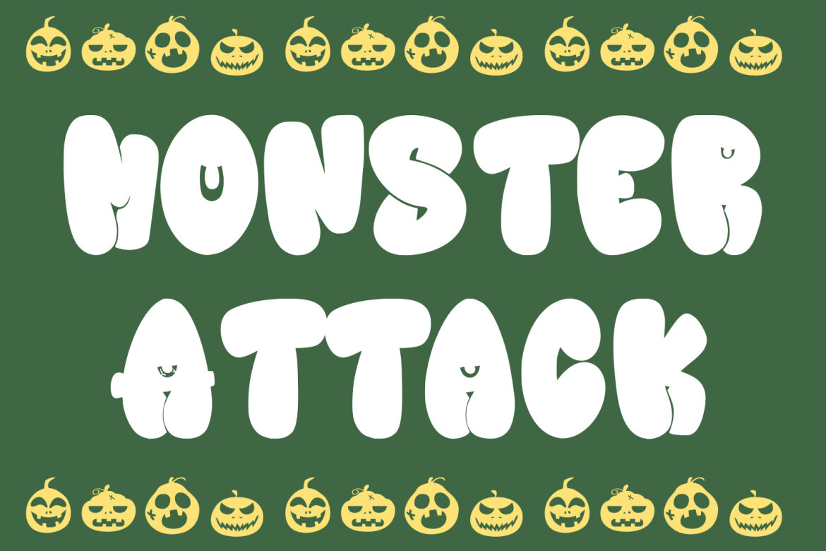 Peek Out Halloween FREE Font - view 5