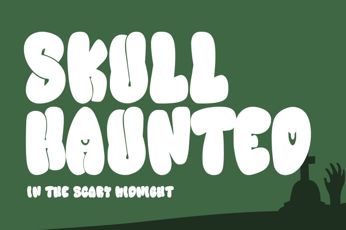 Peek Out Halloween FREE Font alternate