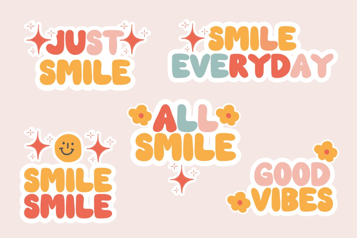 Smile Kinds FREE Font - view 3