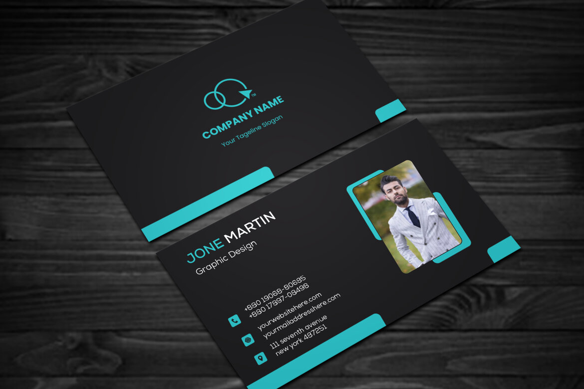 Business Card FREE Template - view 2