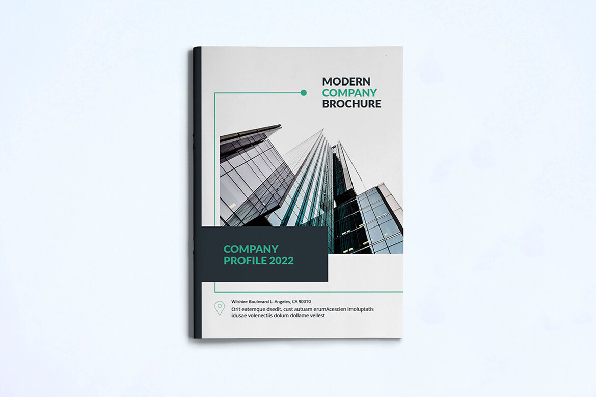 Company Profile FREE Template - view 2