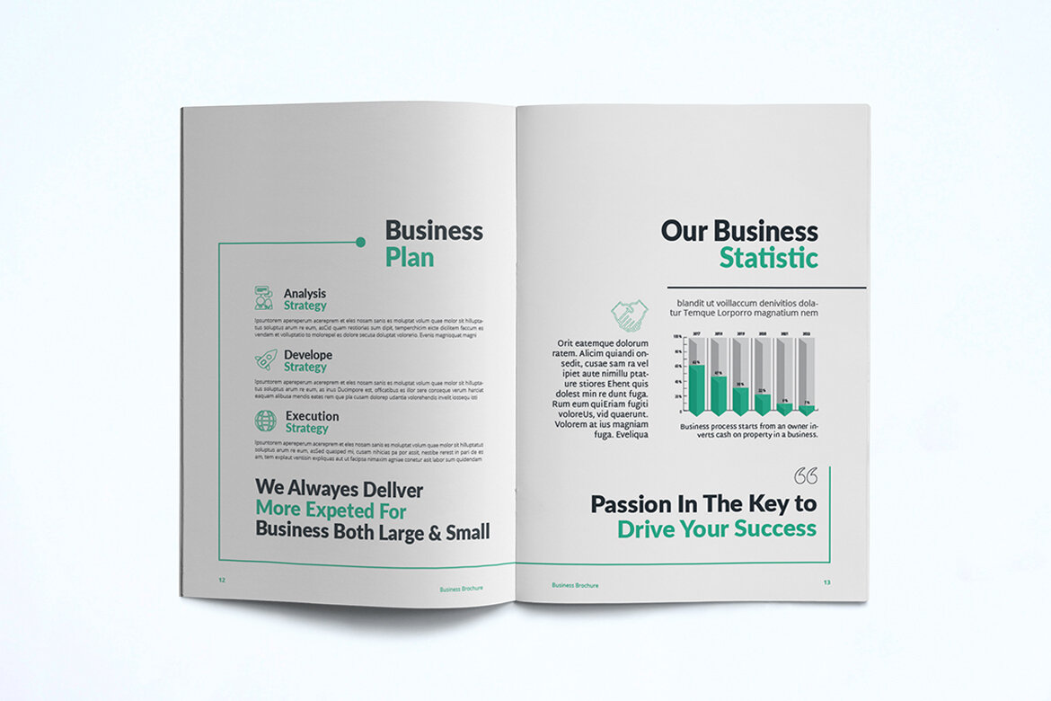 Company Profile FREE Template - view 9