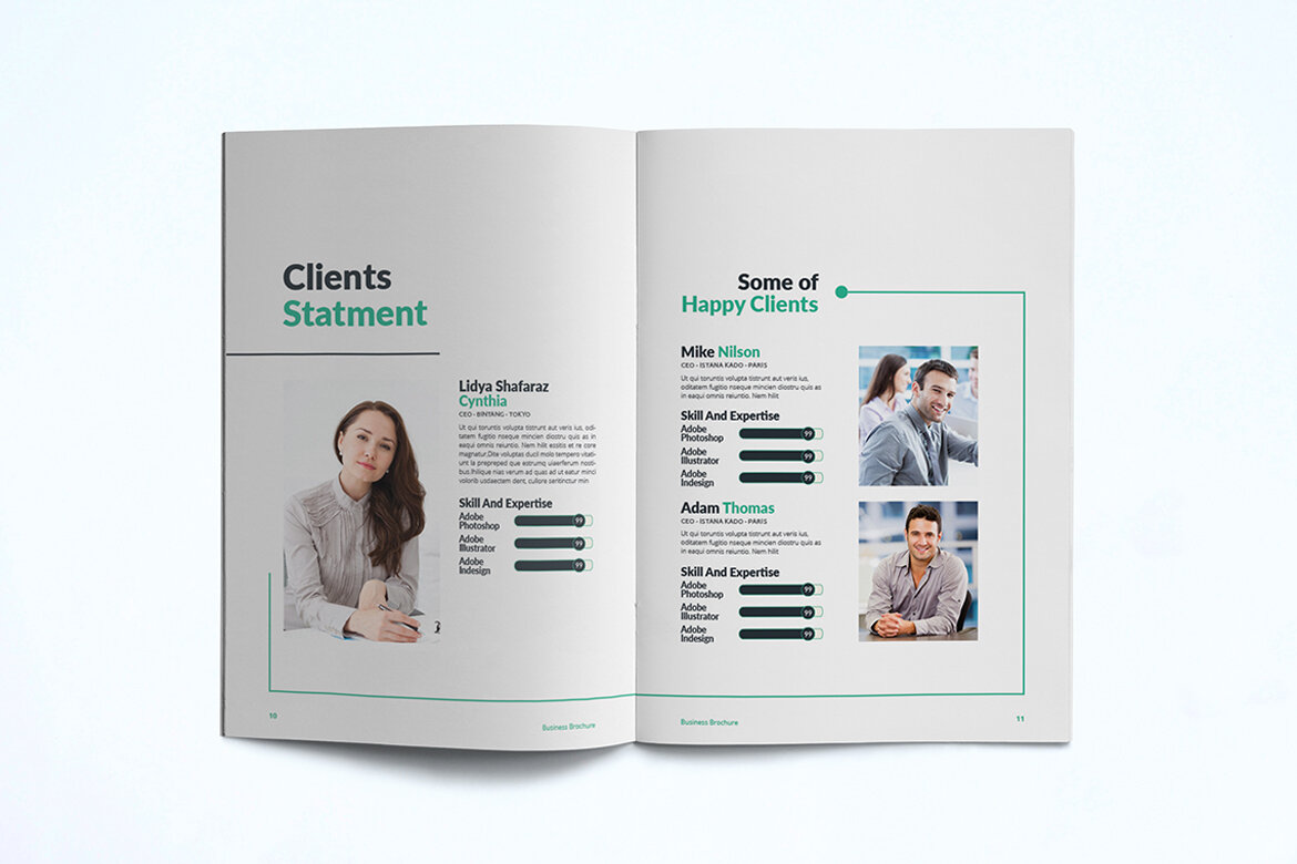 Company Profile FREE Template - view 7