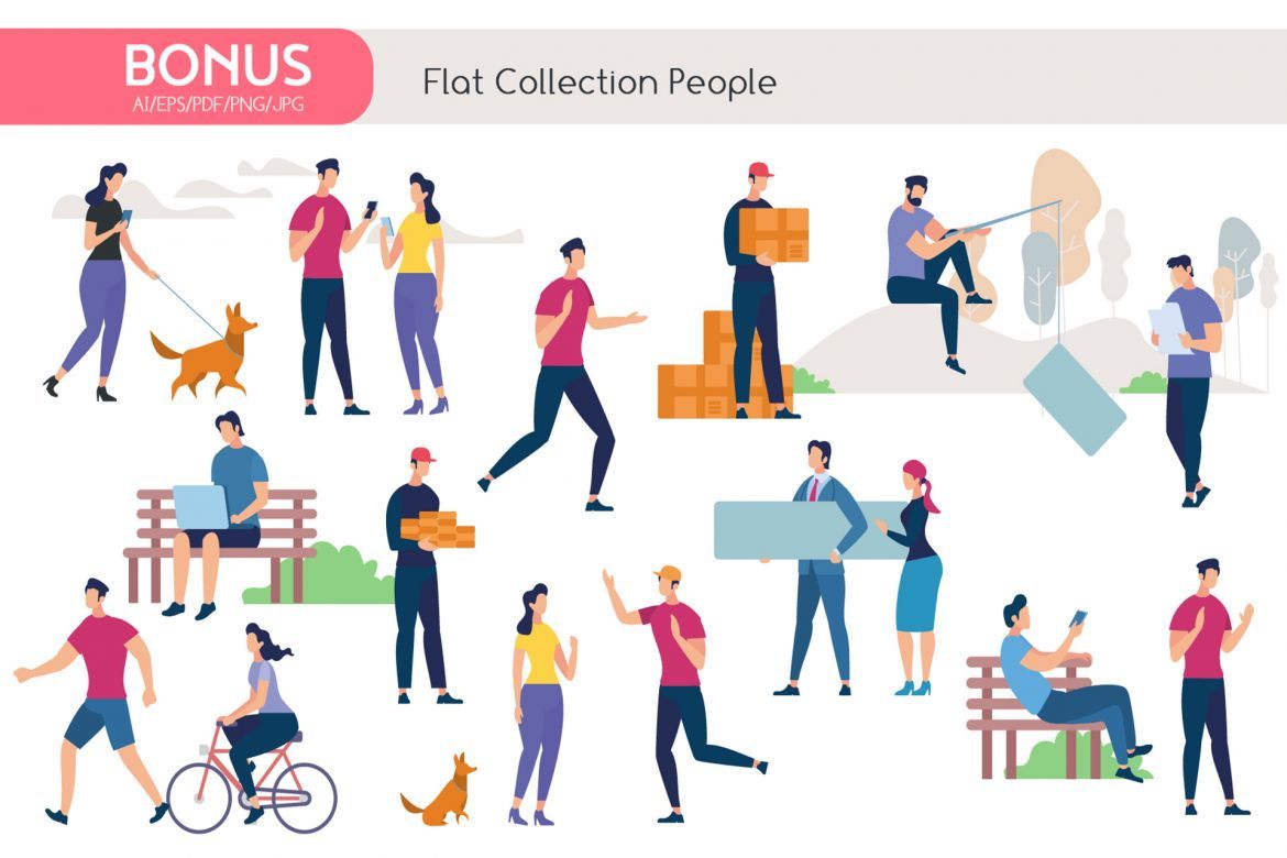 People Outdoor Scenes Collection alternate