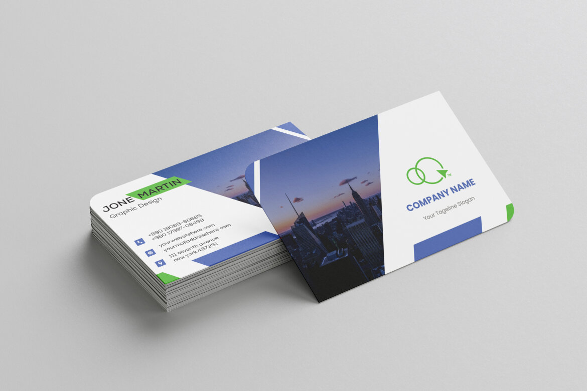 Business Card FREE Template - view 2