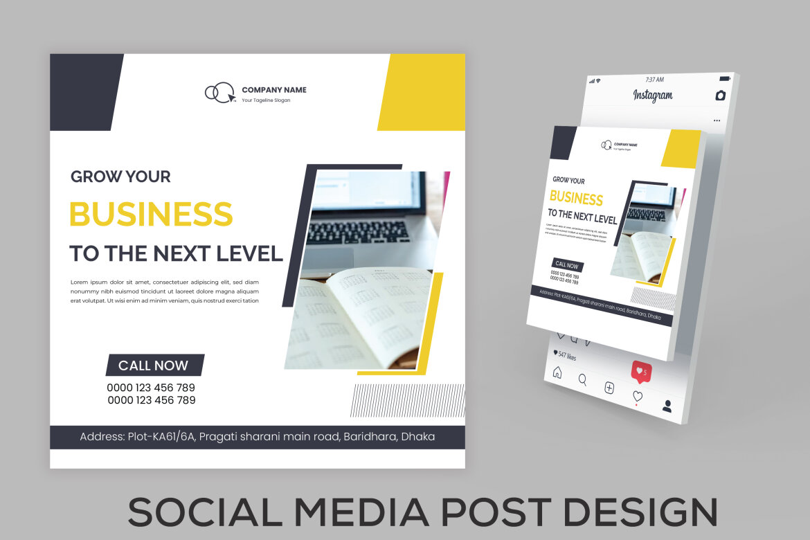 Social Media Template alternate