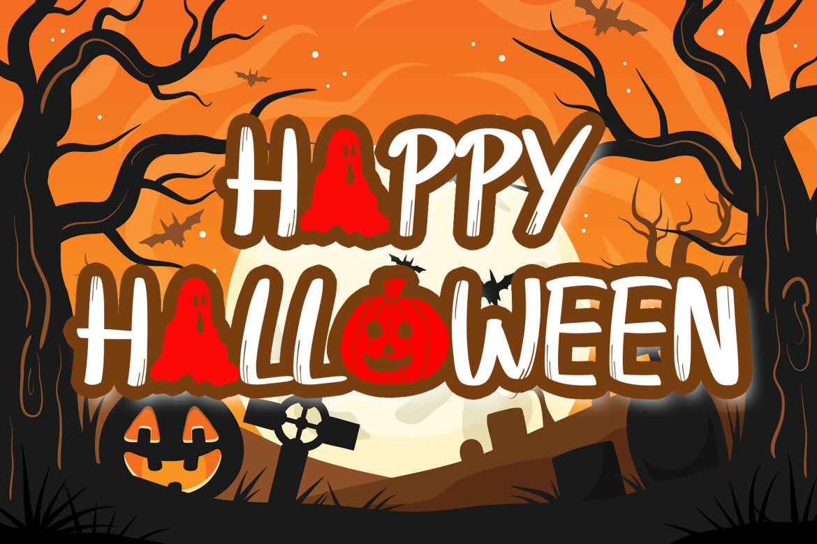HAY GHOST Free Halloween Font alternate