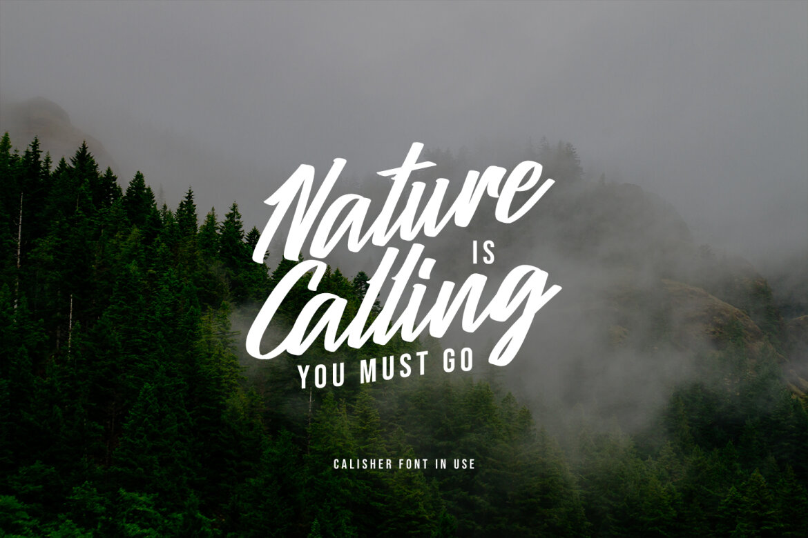 Calisher FREE Script Font - view 3