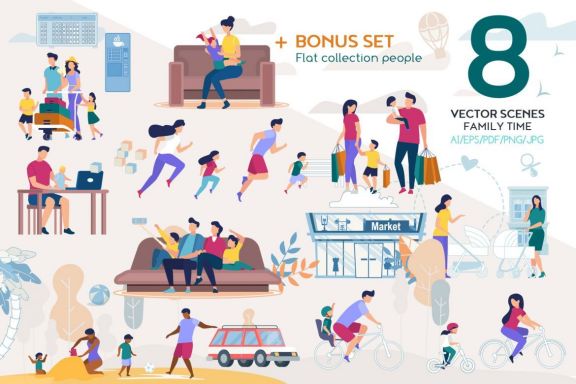 Family Time Flat Collection