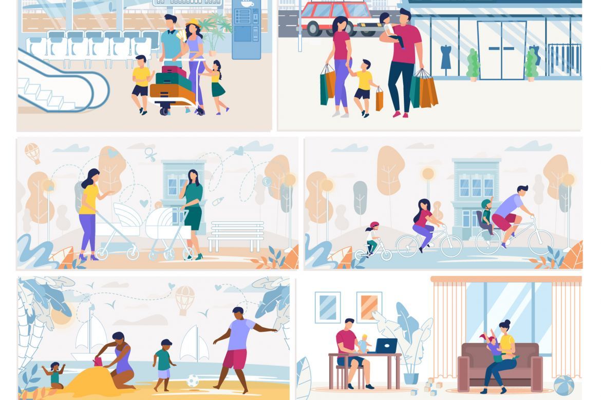 Family Time Flat Collection alternate