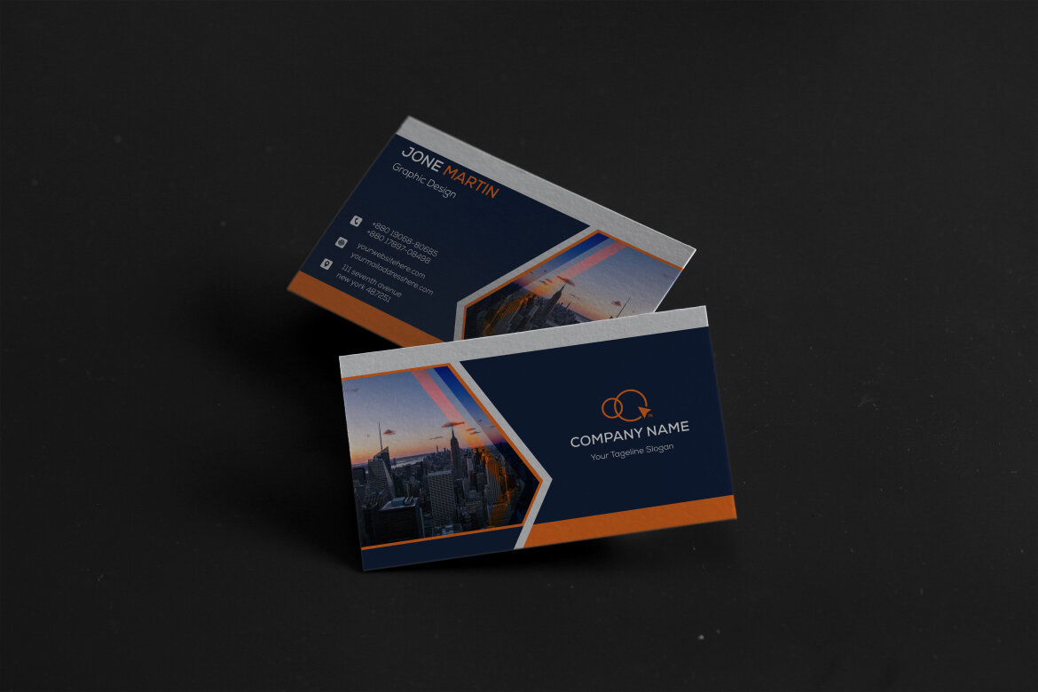 Business Card FREE Template - view 2